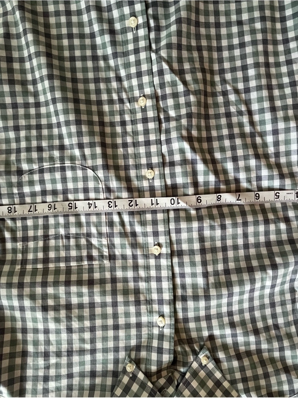 J.Crew Men's Designer Checked Button-Down Shirt Size Large Slim - Picture 8 of 16